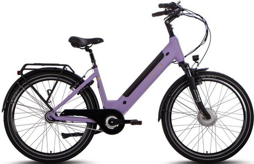 Saxonette E-Bike Comfort Plus, 7 Gang Shimano, Nabenschaltung, Frontmotor, 418 Wh Akku