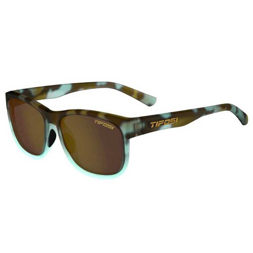 Tifosi Swank Xl Polarized Sunglasses Golden BrownCAT3