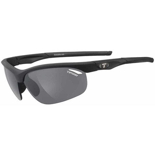 Tifosi Veloce Polarized Sunglasses Schwarz Smoke  All-Conditions Red  ClearCAT3