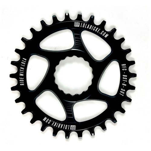 Lola Race Face Boost Direct Mount Chainring Schwarz 30t