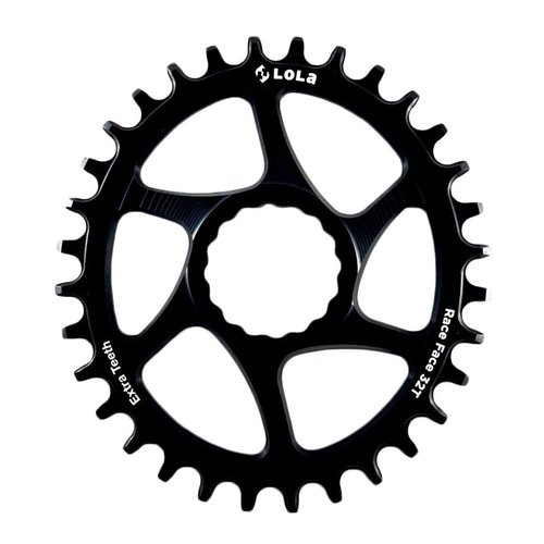Lola Race Face Boost Direct Mount Oval Chainring Schwarz 30t