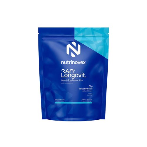 Nutrinovex Isotonisches Getränk Longovit 360 1080g Blue Tropic