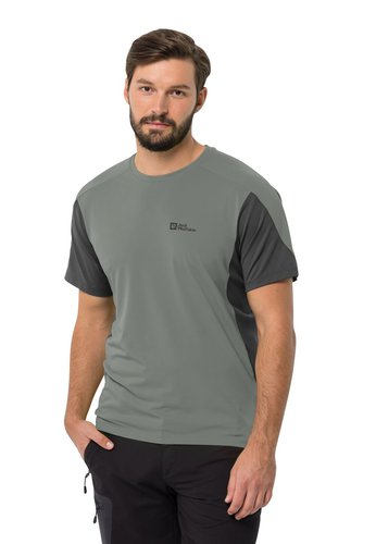 Jack Wolfskin Narrows T-Shirt Men Funktionsshirt Herren M gecko green gecko green
