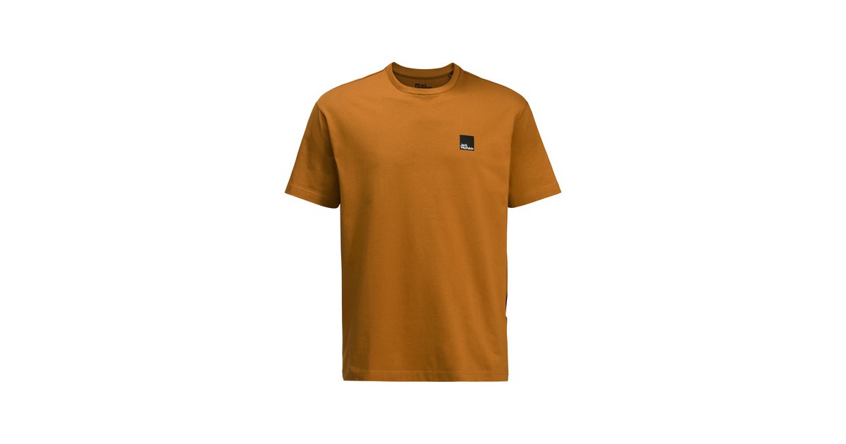 Jack Wolfskin Eschenheimer T-Shirt Unisex T-shirt aus Bio-Baumwolle XL autumn  leaves autumn leaves