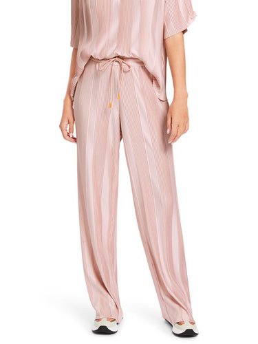 Marc Cain Schlupfhose Modell WELBY - Fit for Leo Premium Damenmode Hose in Plissee