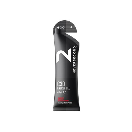 Neversecond C30+ Energiegels Berry (75mg Koffein)