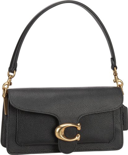 Coach Tabby CH857 Shoulder 26 Pebble  in Schwarz (2.5 Liter), Schultertasche