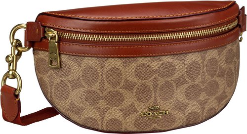 Coach Gürteltasche Bethany Belt Bag Coated Canvas Signature Tan Rust (2.3 Liter)