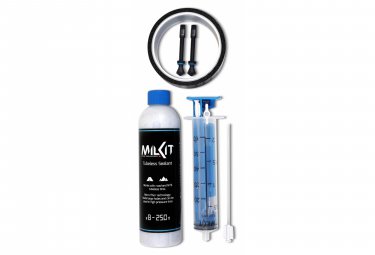 Milkit tubeless kit  21 mm felgenband  45 mm ventile