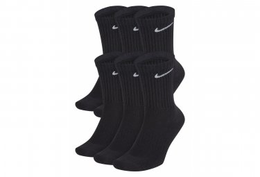 Nike socken  x6  everyday cushased black unisex