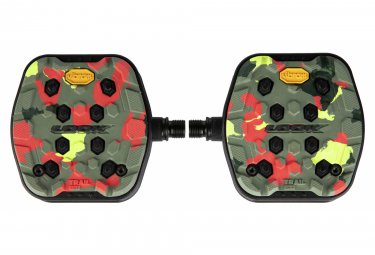 Look paar flat trail grip camo pedale