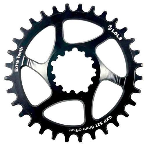 Lola Gxp Direct Mount 6 Mm Offset Chainring Silber 30t