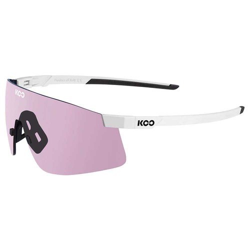 Koo Photochromic Sunglasses Weiß Photochromic Pink MirrorCAT1-3