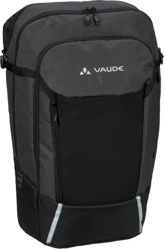 Vaude Cycle 28 II Luminum  in Schwarz (28 Liter), Fahrradtasche