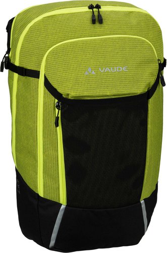 Vaude Cycle 28 II Luminum  in Grün (28 Liter), Fahrradtasche