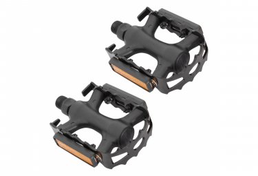 Massi paar m611 aluminium flat pedals schwarz