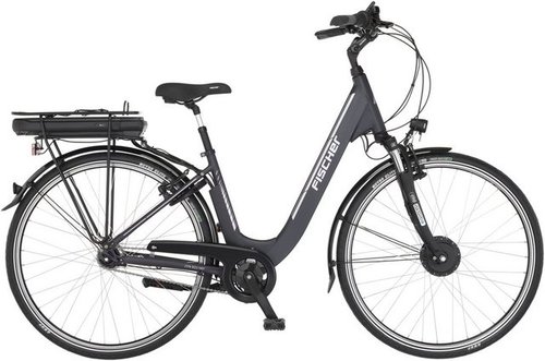 Fischer Fahrrad E-Bike CITA ECU 1401 44, 7 Gang Shimano Nexus Schaltwerk, Nabenschaltung, Frontmotor, 522 Wh Akku, (mit Rahmenschloss)