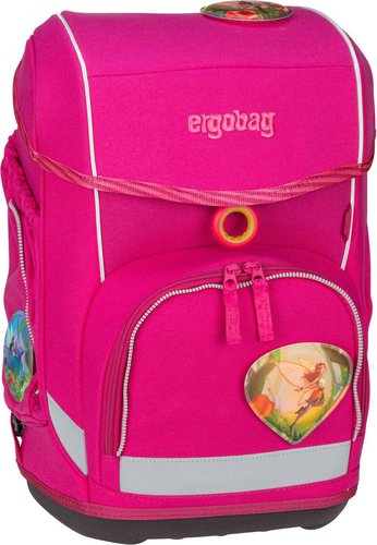 Ergobag cubo Set ECO Hero  in Pink (19 Liter), Schulranzen