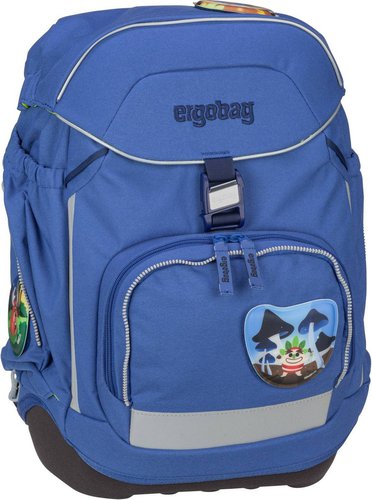 Ergobag pack Set ECO Hero  in Blau (20 Liter), Schulranzen