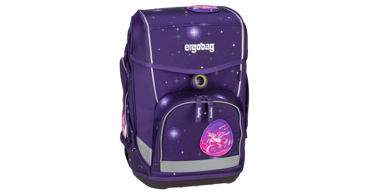 Ergobag Schulranzen Set Herbst/Winter - Mit Hüftgurt & Reflektoren