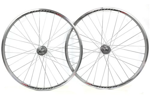 Mach1 Omega Fixie Laufradsatz - Silber