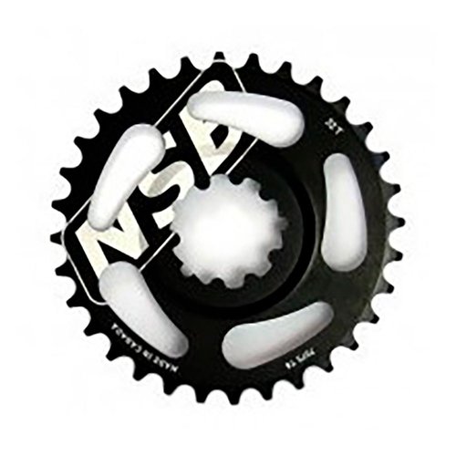 North Shore Billet Gxp Chainring Silber 32t