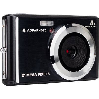 Agfaphoto DC5200 Digitalkamera 21 Megapixel Schwarz, Silber