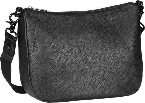 Mandarina Duck Mellow Leather Hobo FZT79  in Schwarz (7.3 Liter), Umhängetasche