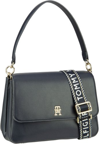 Tommy Hilfiger Schultertasche Tommy Life Shoulder Bag SP23 Space Blue 5.9 Liter