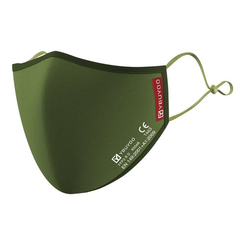 Ybuyoo Nano FFP2 I Waschbar I 100% Baumwolle