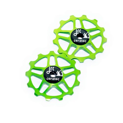 Jrc Components Pulleys For Shimano Mtb 12s Grün 13t