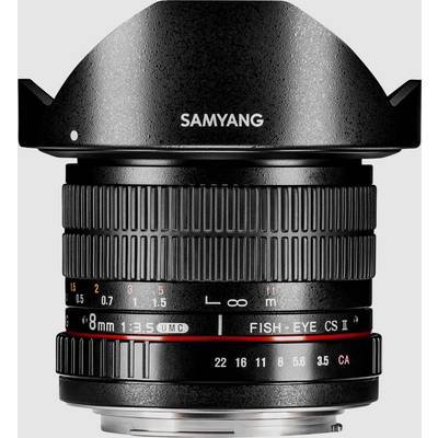 Samyang 21507 21507 Fish-Eye-Objektiv f/3.5 (max) 50 mm
