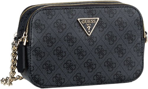 Guess Noelle Crossbody Camera Logo  in Grau (2.2 Liter), Umhängetasche
