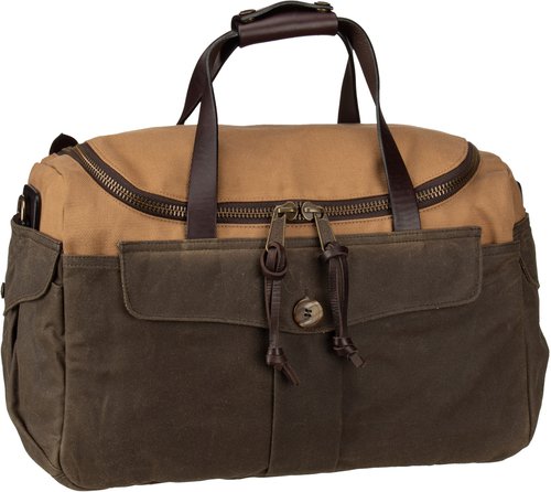 Filson Heritage Sportsman Bag  in Tan/Ottergreen (28 Liter), Sporttasche