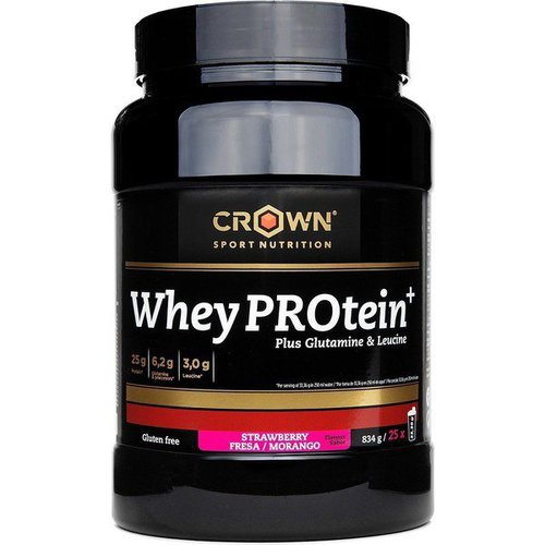 Crown Sport Nutrition Whey Protein Powder 834g Strawberry Durchsichtig