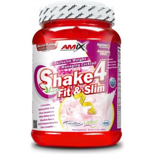 Amix Shake4 Fit  Slim Powder 1kg Durchsichtig