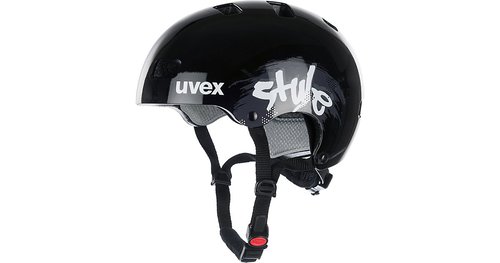 Uvex Fahrradhelm kid 3 style schwarz Gr. 55-58