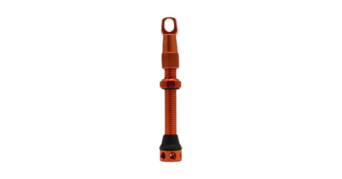 orange tubeless valves