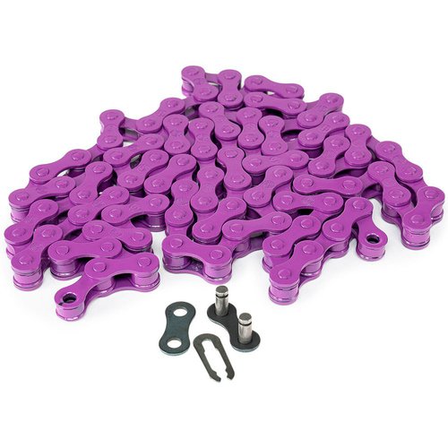 Saltbmx Traction 410 Type Black Chain Rosa 88 Links  1s