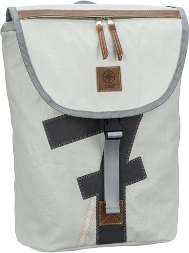 360grad Landgang Mini  in Weiß (13.7 Liter), Rucksack / Backpack