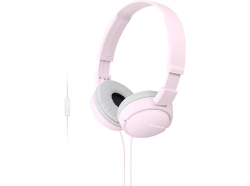 Sony MDR-ZX110AP, On-ear Kopfhörer Pink