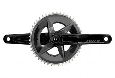 SRAM rival axs dub 46 33 zahne 2x12v quarq power meter kurbelgarnitur  ohne box  schwarz