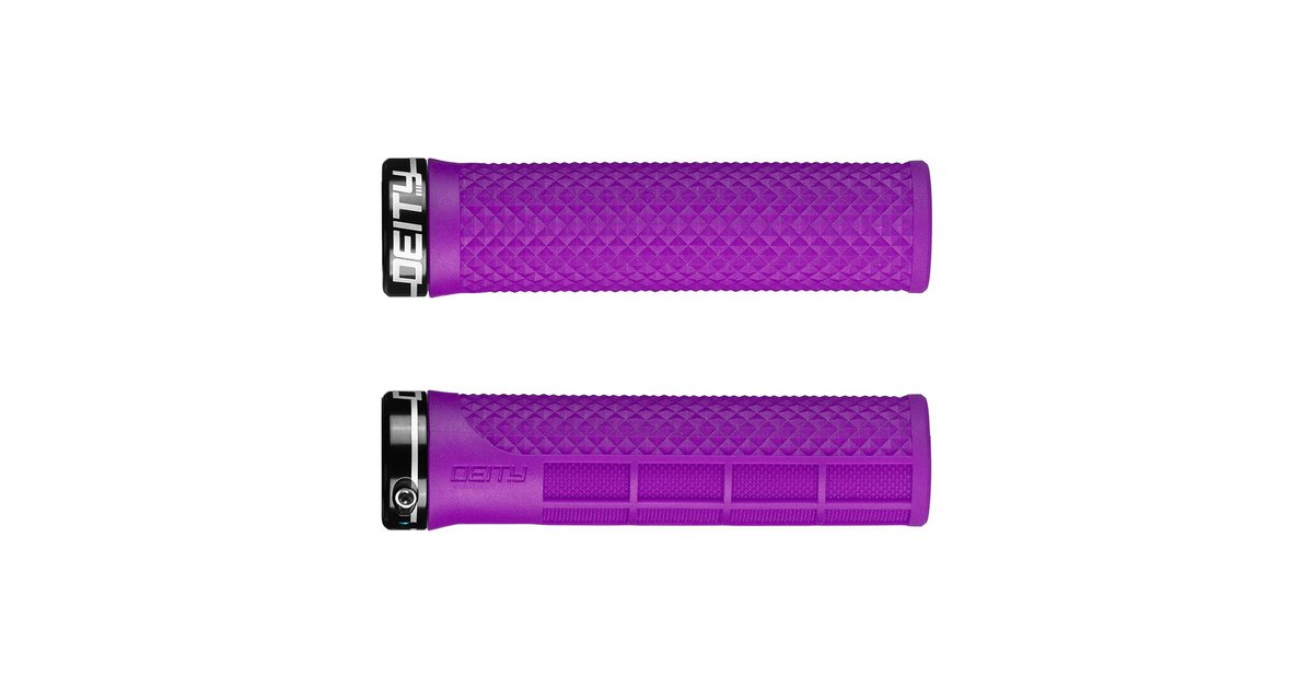 deity purple grips