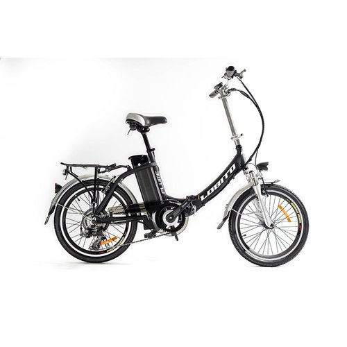 Lobito Plume 26 Folding Electric Bike Silber One Size  250Wh