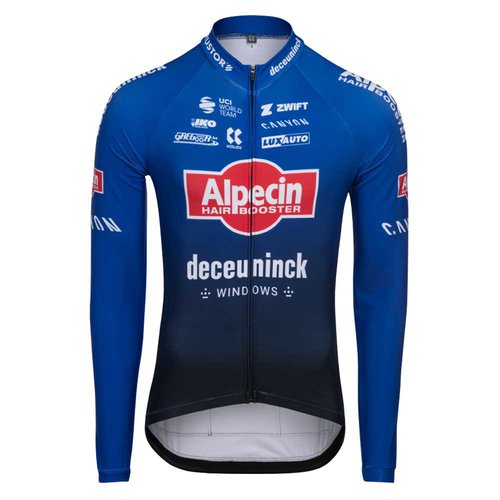 Kalas Elite Alpecin-deceuninck 2023 Long Sleeve Jersey Blau S Mann