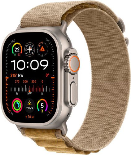 Apple Watch Ultra 2 (2024) GPS + Cellular Smartwatch (4,9 cm, Watch OS)