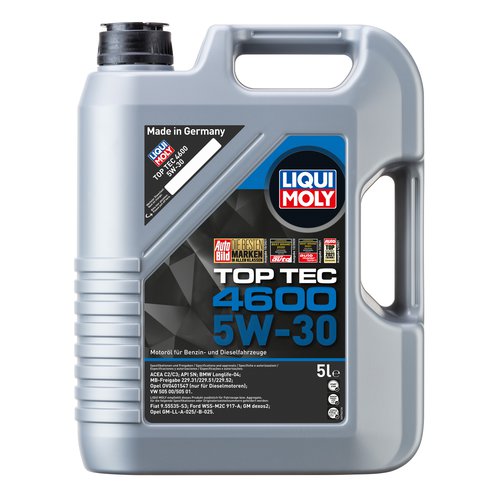 Liqui Moly Leichtlauf-Motoröl 'Top Tec 4600' 5W-30' 5 l