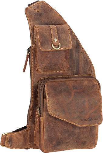 Greenburry Vintage 1559 Bodybag  in Braun (5.6 Liter), Sling Bag