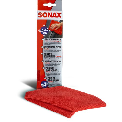 Sonax Microfasertuch 'Außen' rot 40 x 40 cm