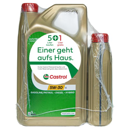 Castrol Motorenöl 'EDGE 5W-30 LL' 6 l